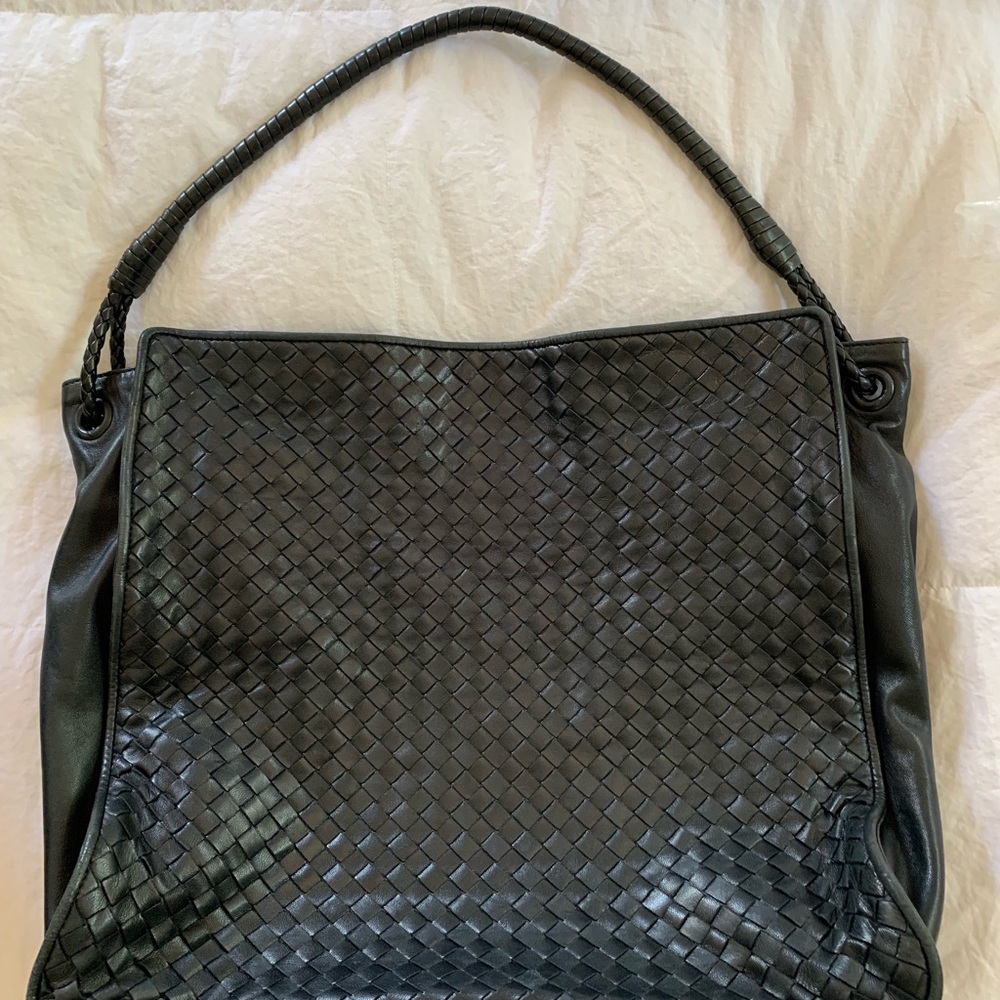 Bottega Veneta black Hobo bag